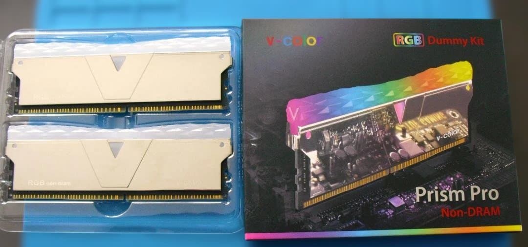 v-color Prism Pro RGB DDR4-3600 8GB×2枚