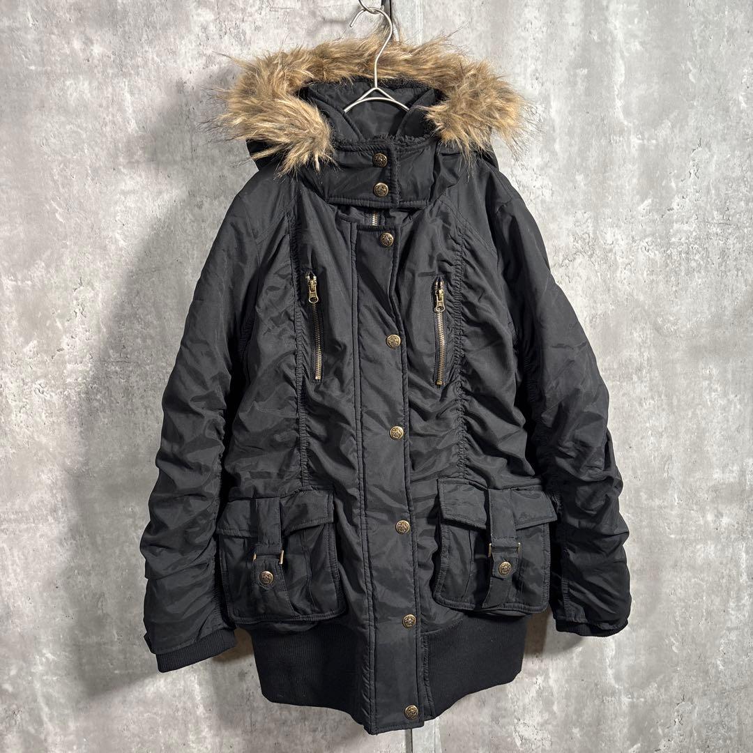 【00s_Archive】FurシャーリングModsCoat平成ギャルopium