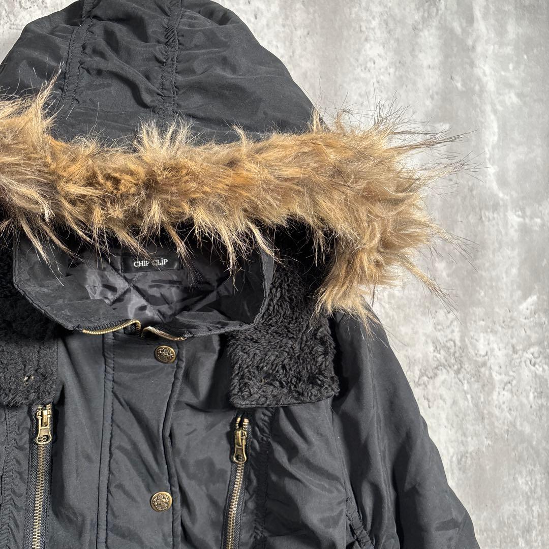 【00s_Archive】FurシャーリングModsCoat平成ギャルopium
