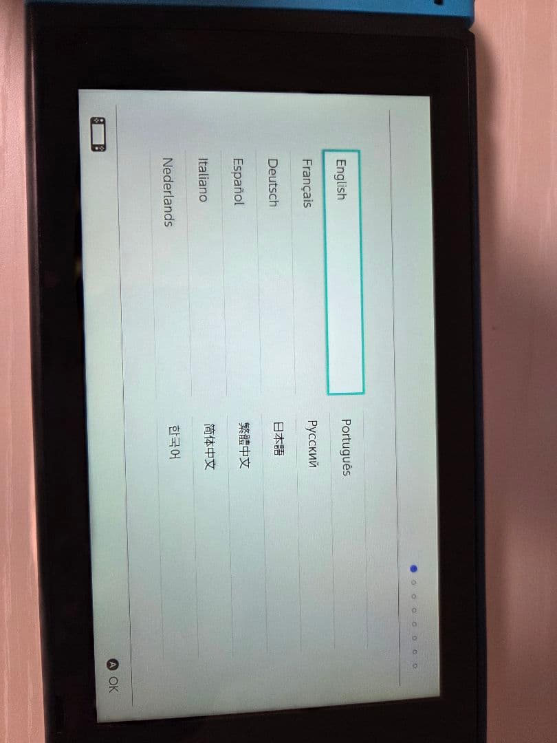 4*き様 Nintendo Switch 本体 青/赤　箱無し