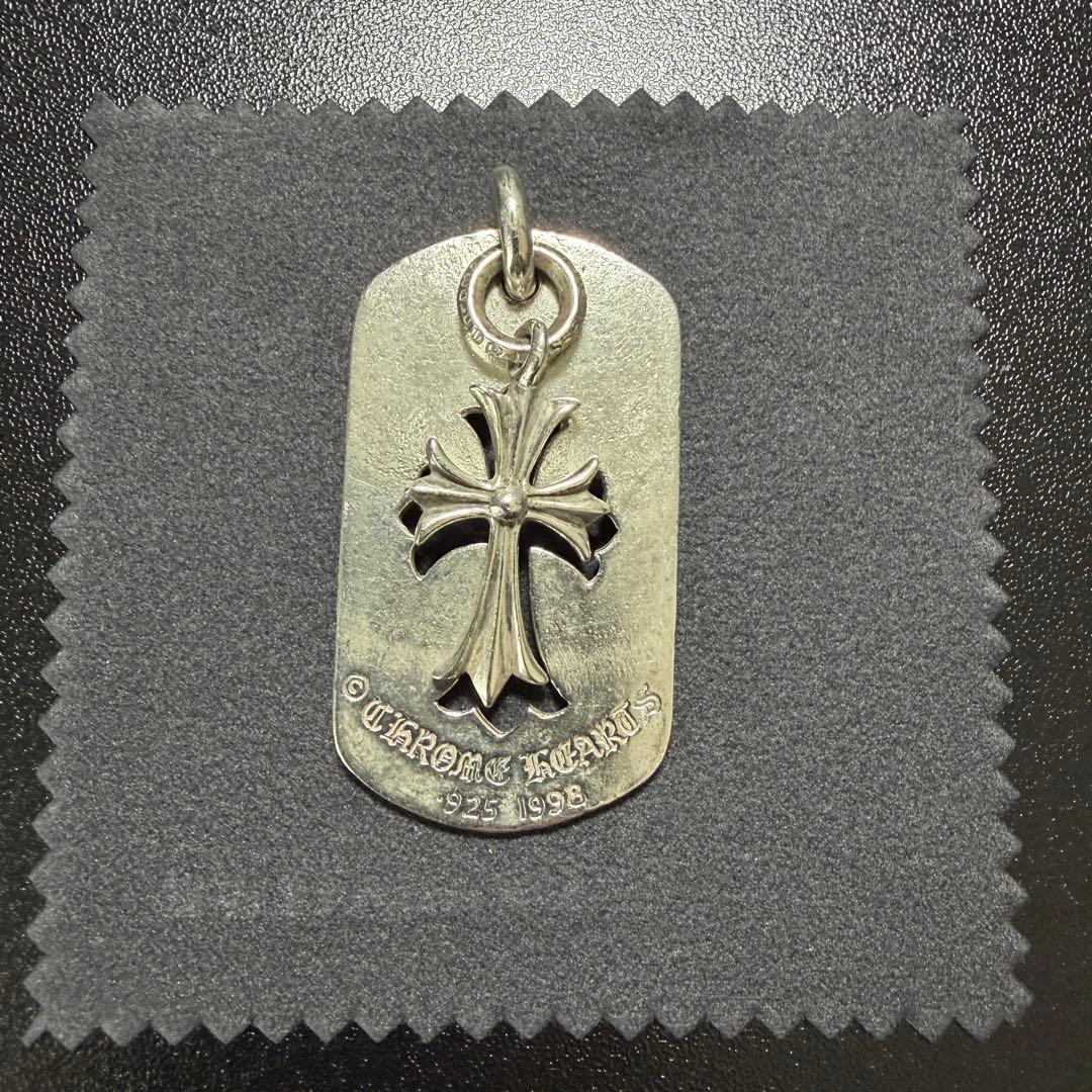 CHROME HEARTS クロムハーツ　ドックタグ　ネックレス