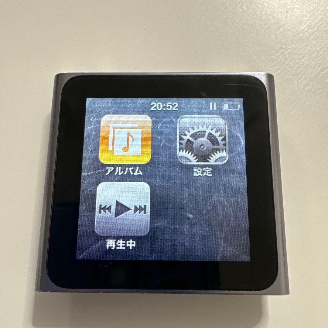 iPod nano第6世代 バンドとUSBケーブル付き