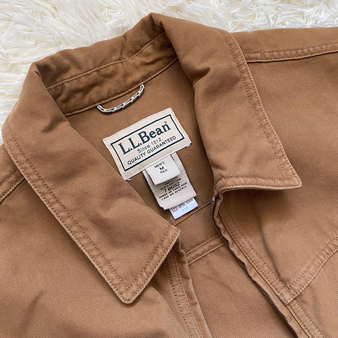 【美品】L.L.BEAN ダックジャケット Mサイズ ブラウン