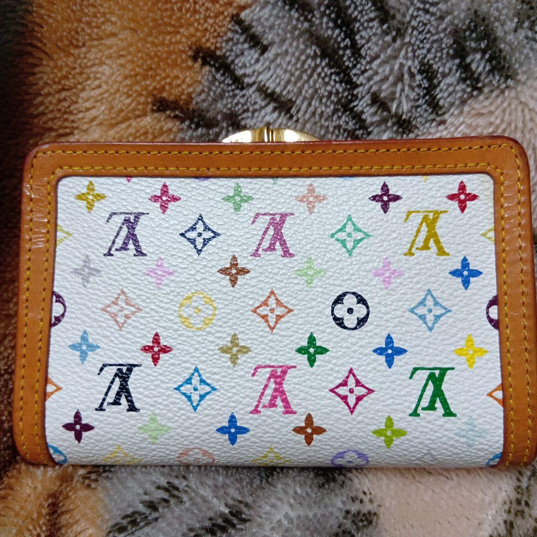 Louis Vuitton マルチカラー 二つ折り財布