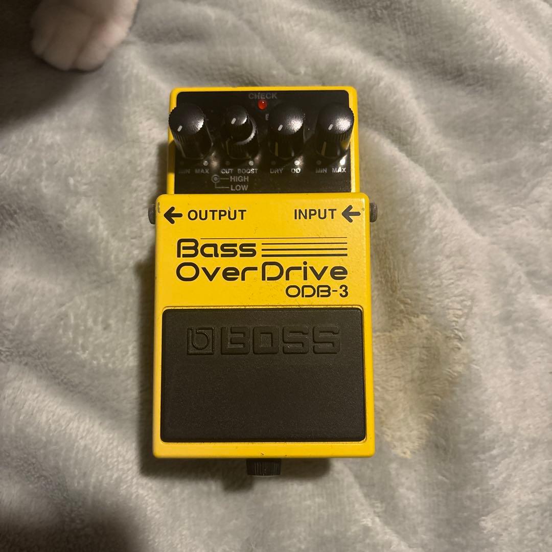 BOSS ODB-3 ベースエフェクター オーバードライブ パッチケーブル付き