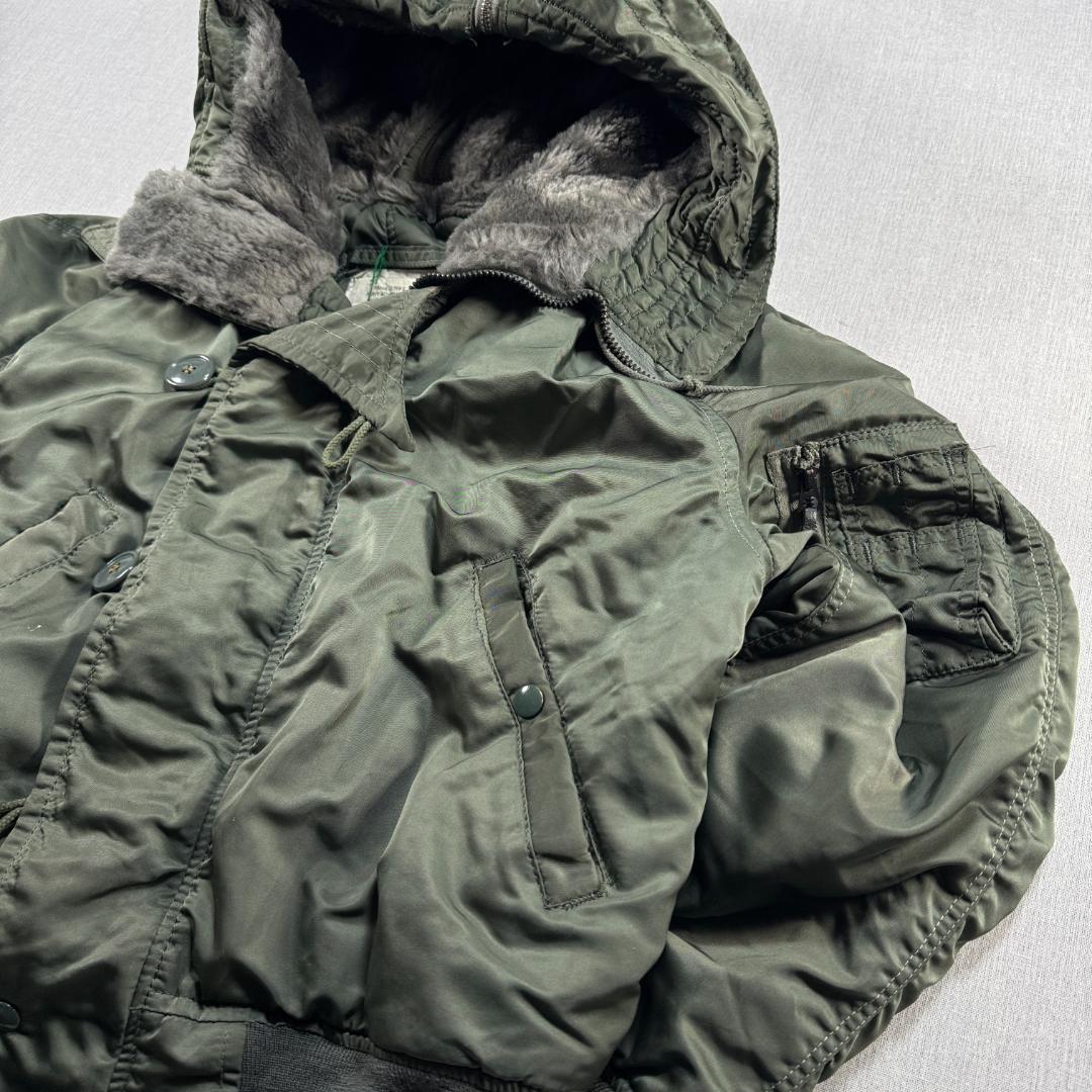 み*様 80s 米軍実物 アルファ N-2B フライトジャケット USA SCO