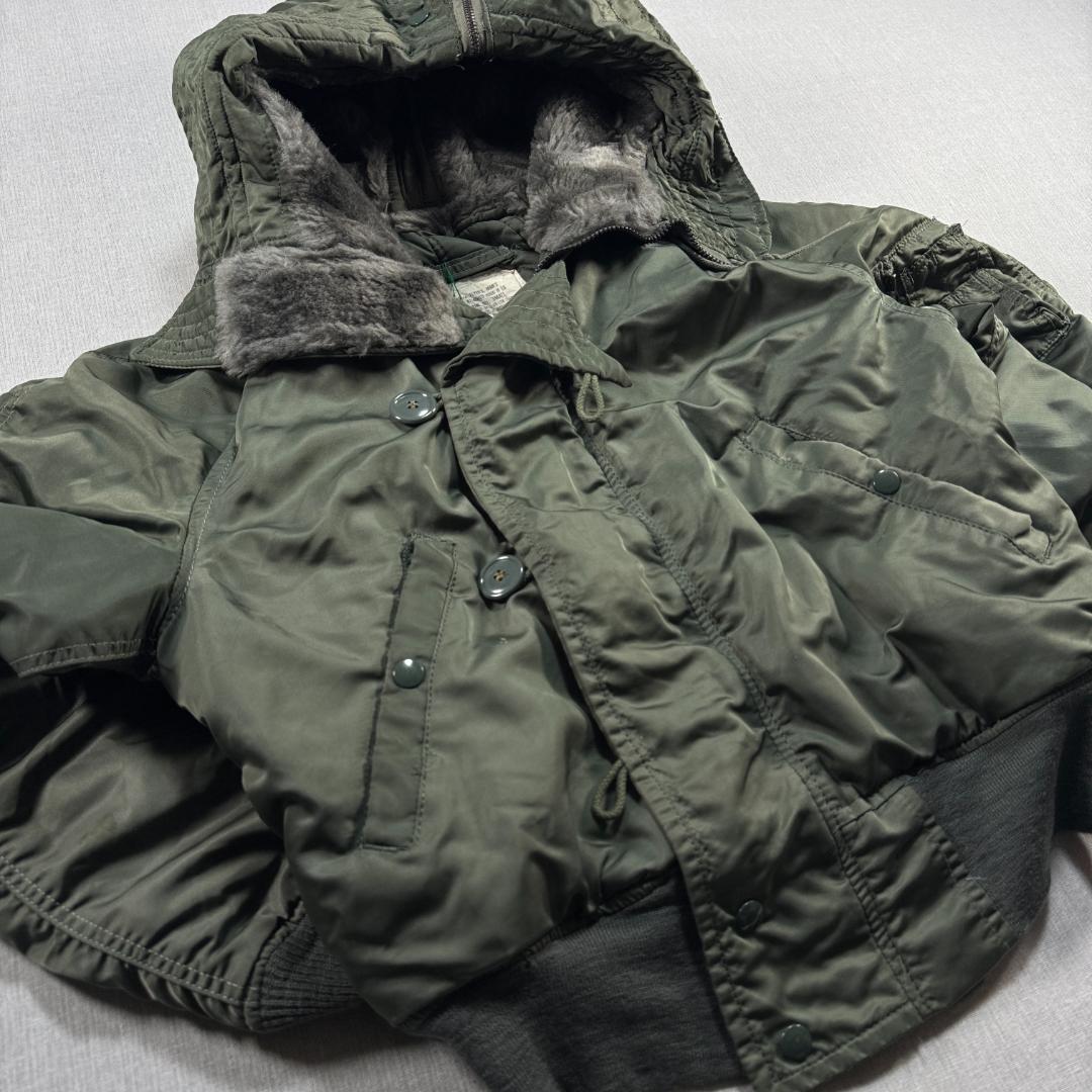 み*様 80s 米軍実物 アルファ N-2B フライトジャケット USA SCO