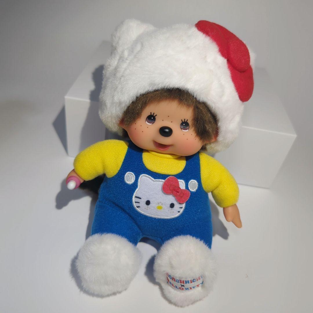 新品未使用　モンチッチ ハローキティ ぬいぐるみ　セキグチ