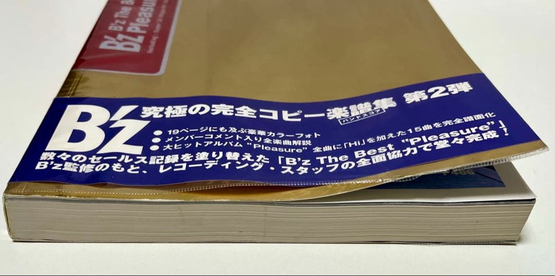 B'z the best pleasure official band sco…
