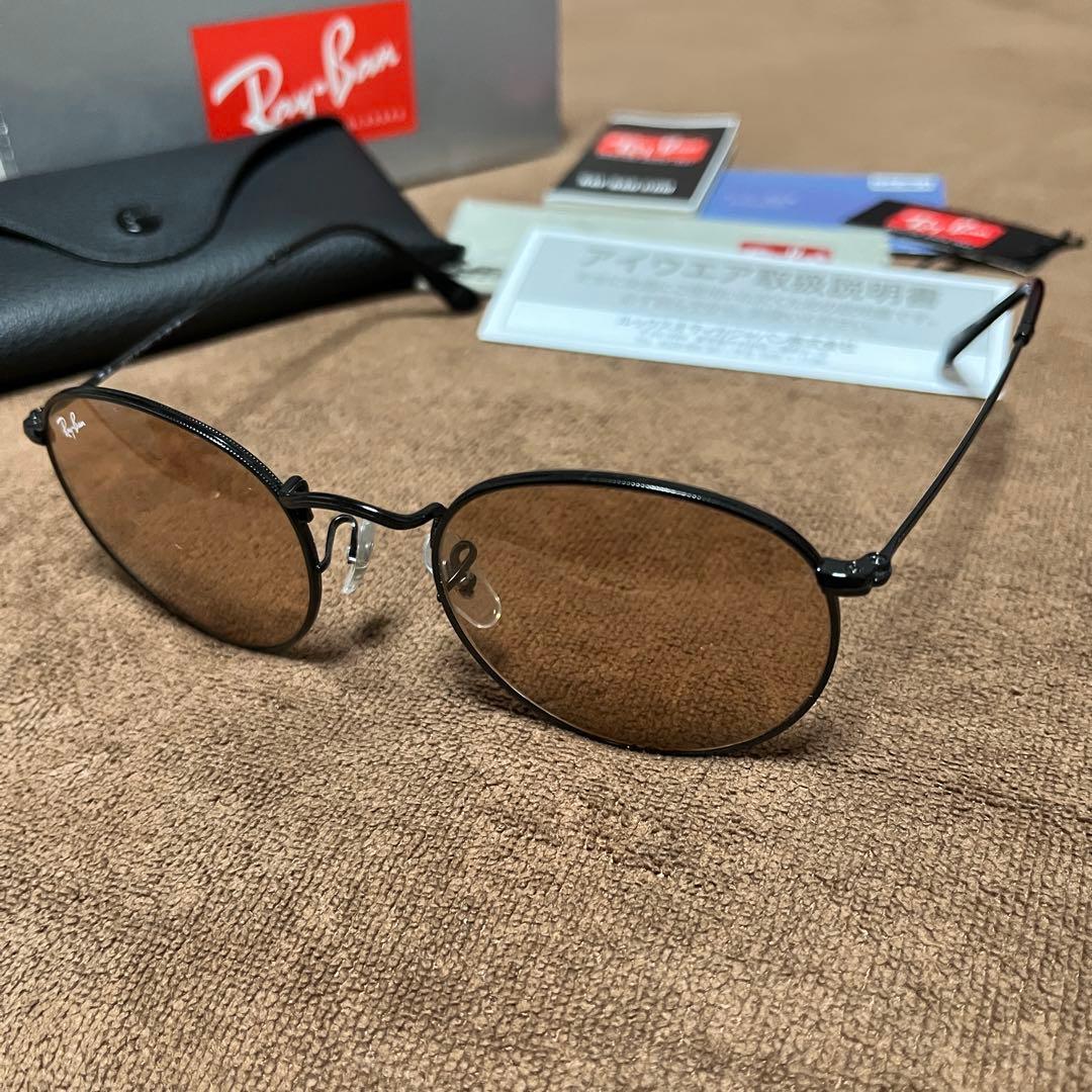 【美品】木村拓哉 レイバン ラウンドメタル サングラス サイズ50-21 ピンク