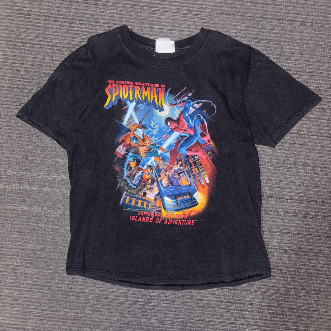 【私物祭②】 スパイダーマンザライド！ Tシャツ ヴィンテージ ユニバーサル