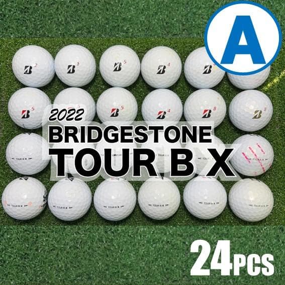 【A31】 ブリヂストンTOURBX 白 22年 ロストボール 2セット48球