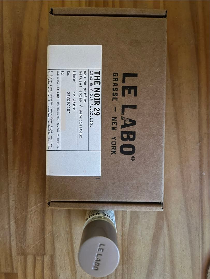 LE LABO the noir 29 香水 15ml ルラボ　テノワール29