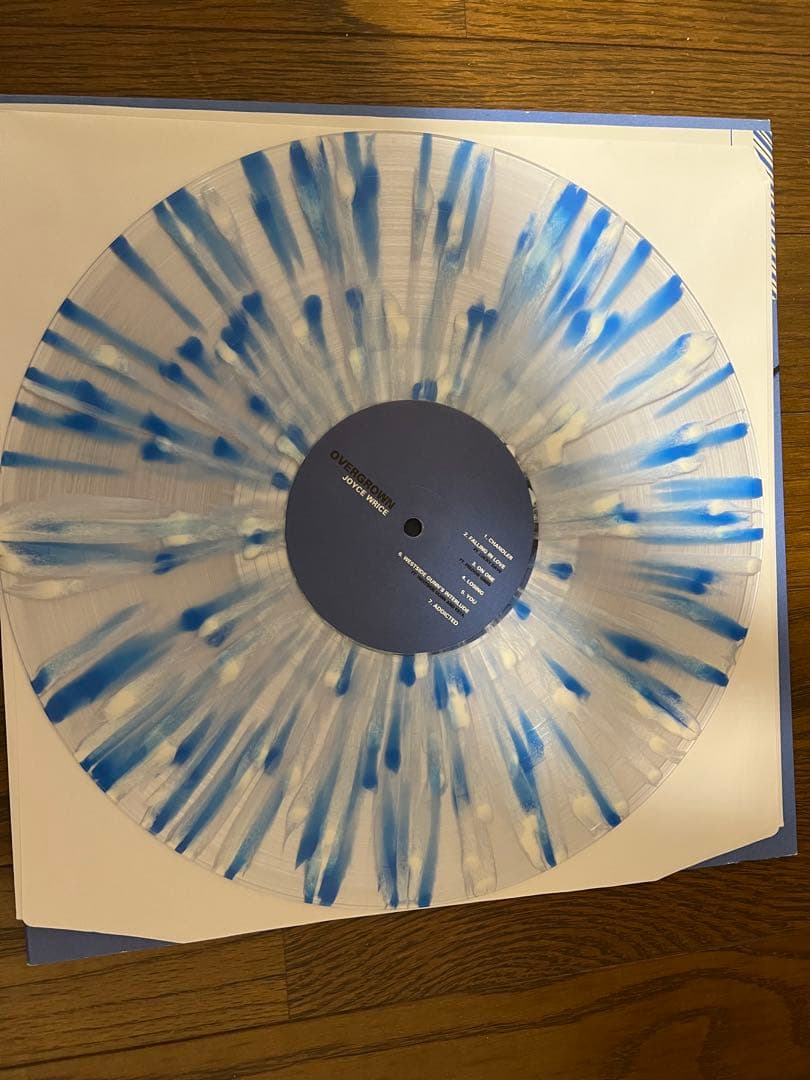 Joyce wrice overgrown レコード　クリアヴァイナル