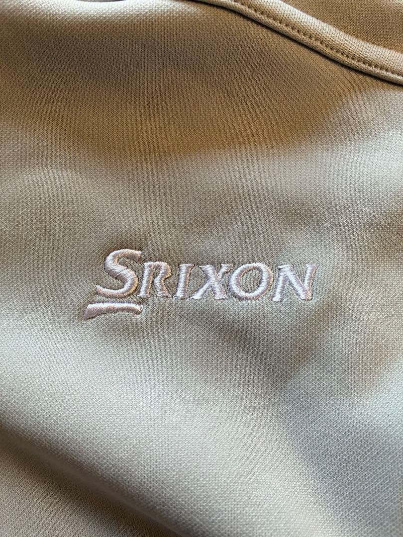 Srixon ハーフジップ セーター グレー　LLサイズ　デサント　ゴルフウェア