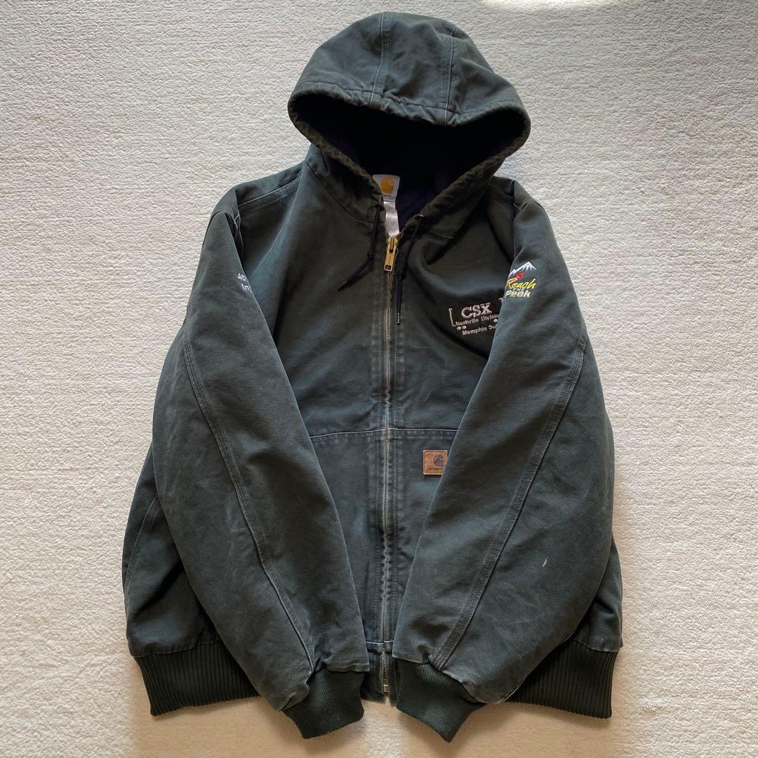 Carhartt カーハート　アクティブジャケット　MOS ビンテージ モス