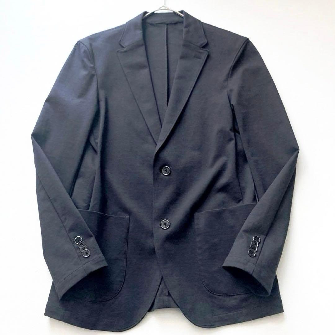 【美品】AOURE　テーラードジャケット ストレッチ M グレー 近年モデル