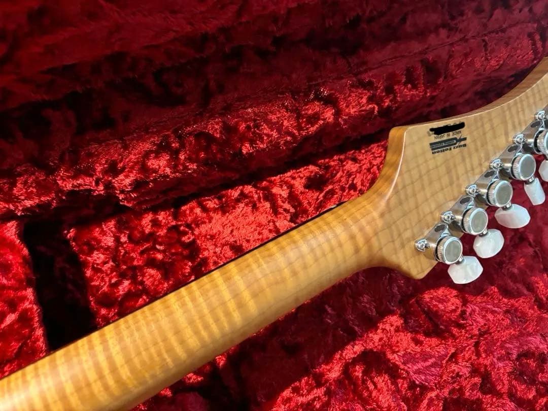 t's guitars フレイムメイプルネック