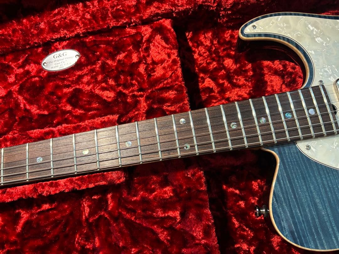 t's guitars フレイムメイプルネック
