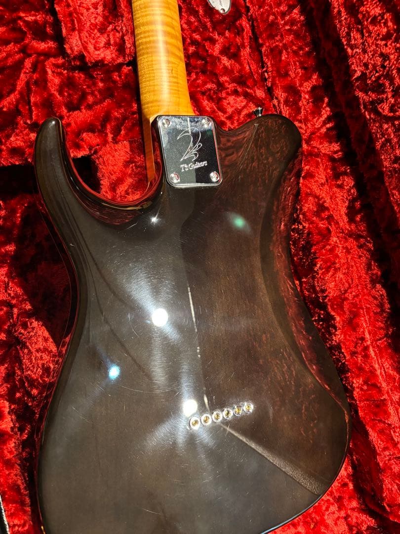 t's guitars フレイムメイプルネック