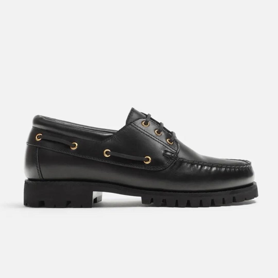 ZARA ザラ レザー デッキシューズ LIMITED EDITION