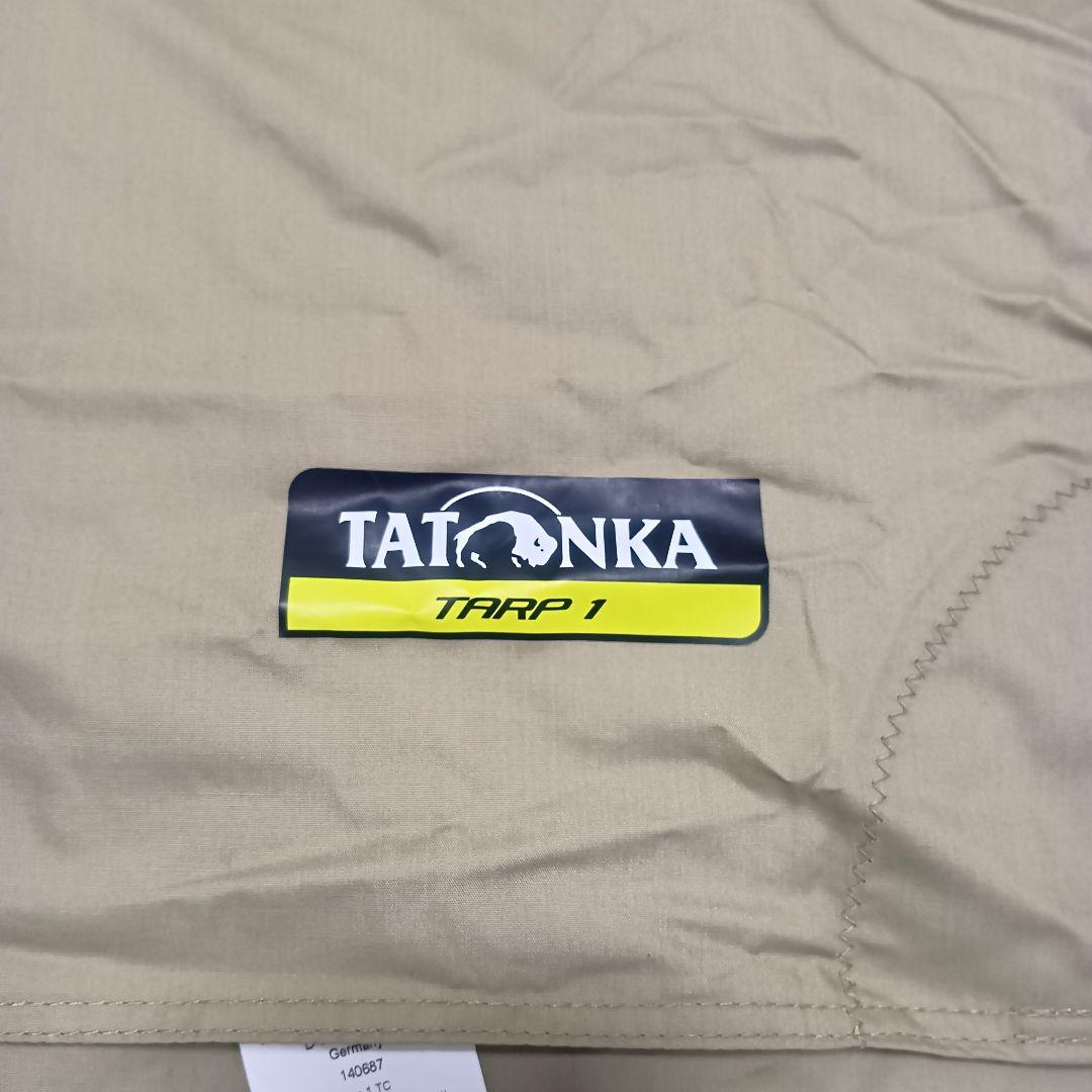 【美品】Tatonka タトンカ Tarp タープ 1 TC サンドベージュ