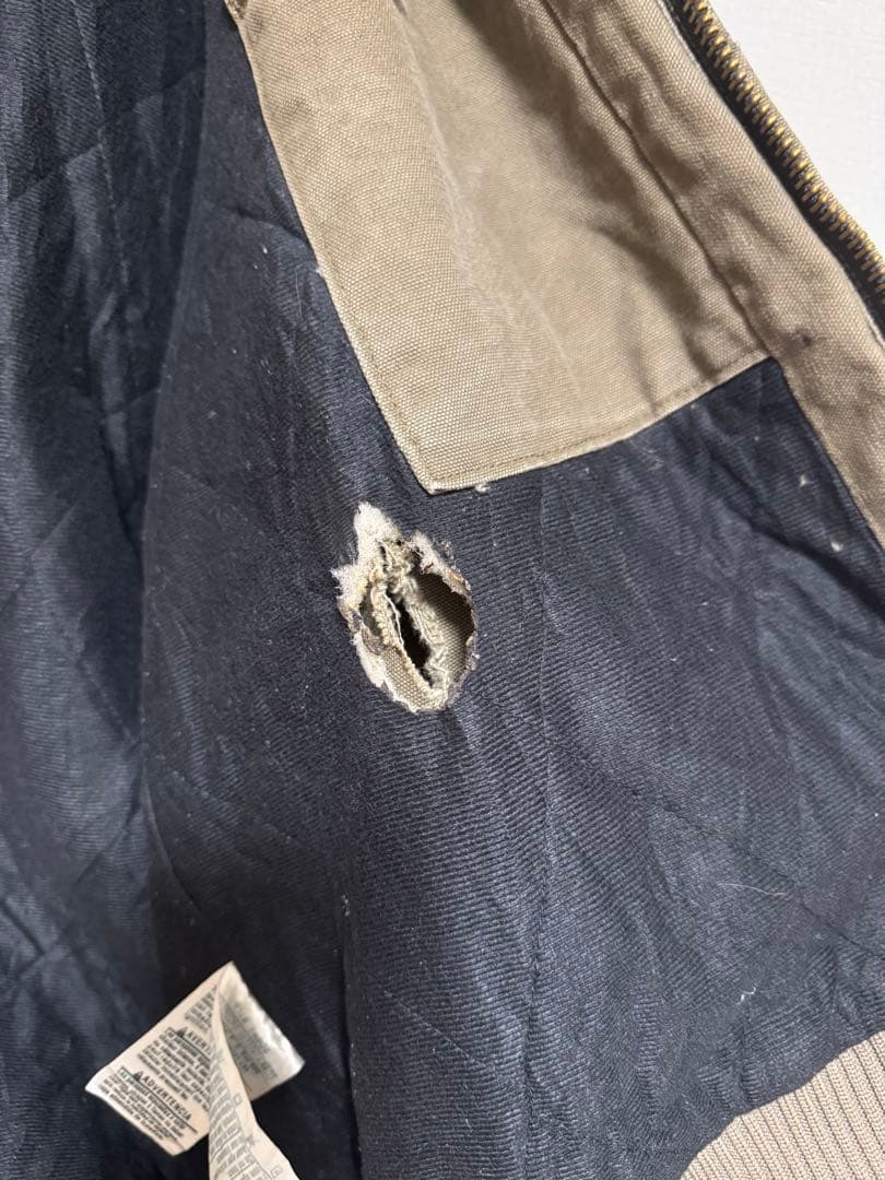 carhartt アクティブジャケット　カーキ　古着