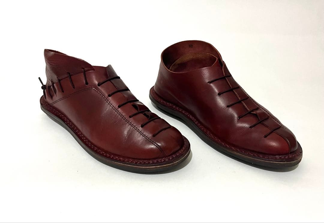 【希少 日本未入荷 美品】トリッペン 赤茶ショートブーツ 38(24~24.5)