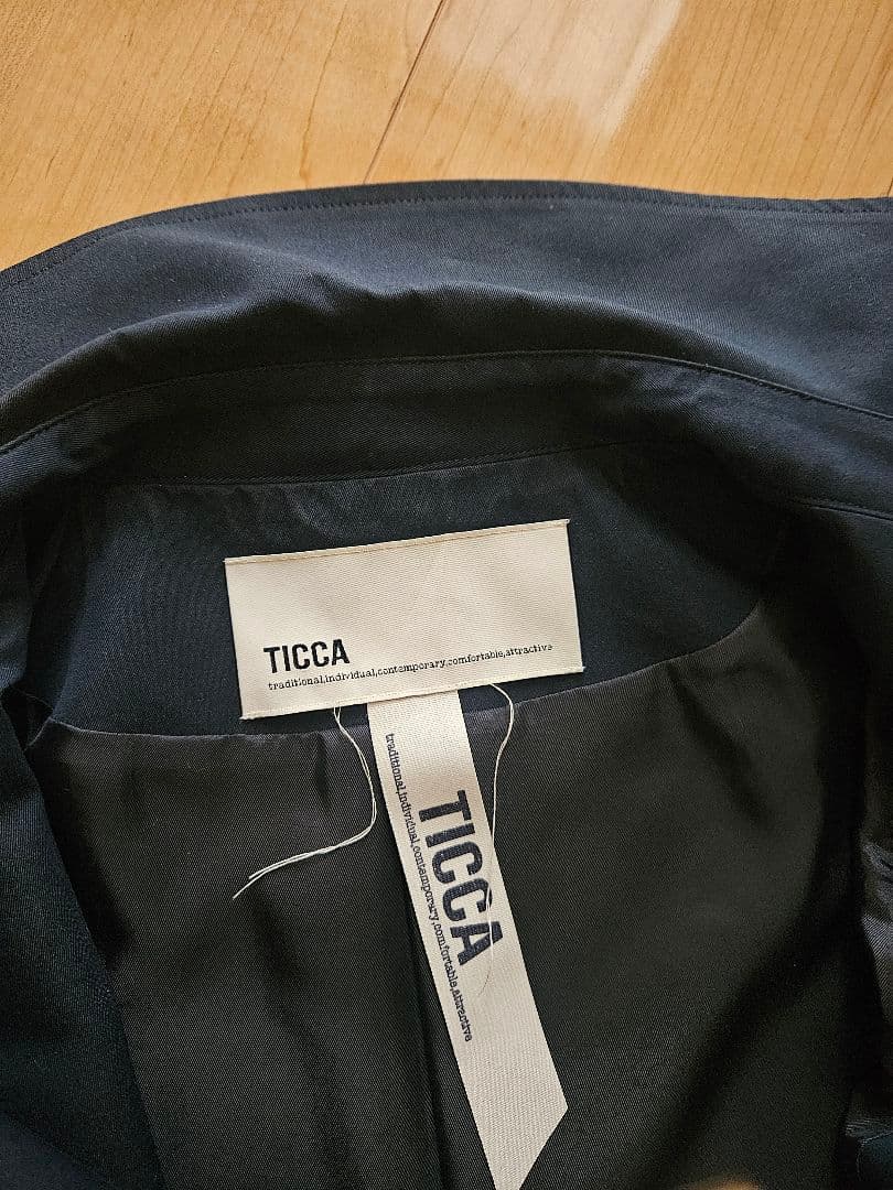 ナナ様ご購入予定☆TICCA　ティッカ　テント　トレンチコート　ネイビー