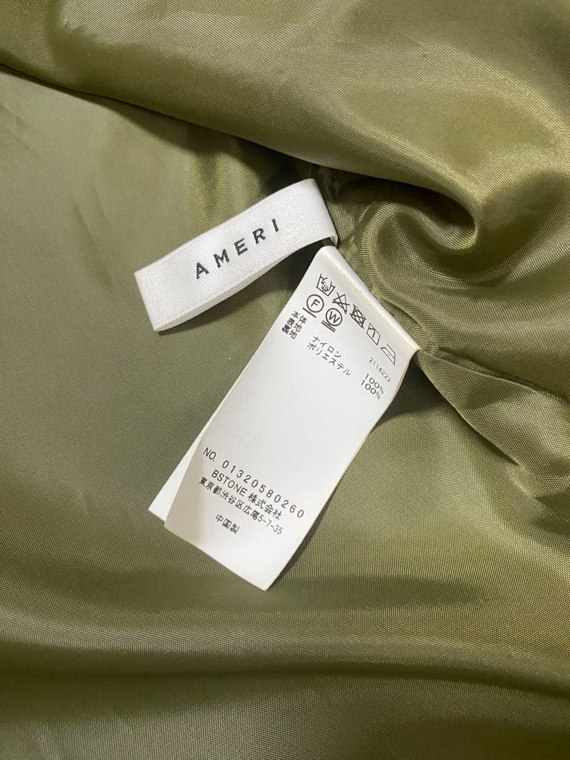 スカート AMERI vintageMILITARY WORK I LINE DRESS