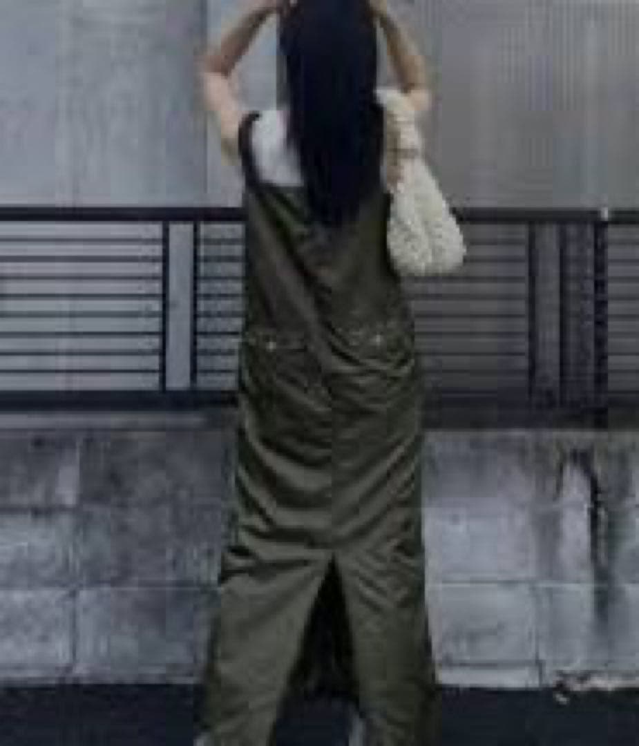 スカート AMERI vintageMILITARY WORK I LINE DRESS