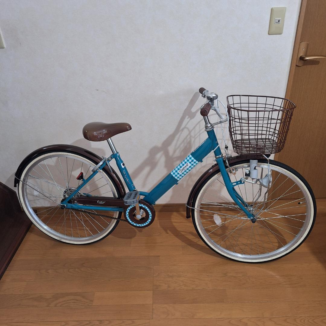richipon　自転車　24インチ　ジュニアシティ　富山　引き取り