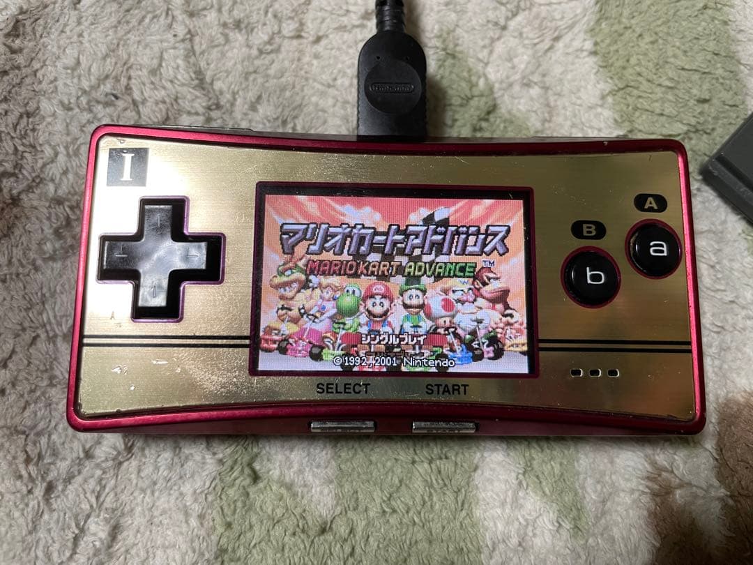 OXY-S GAMEBOY ADVANCE micro カセット、充電器付属