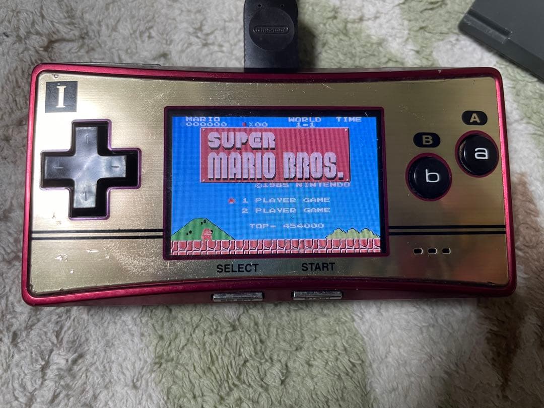 OXY-S GAMEBOY ADVANCE micro カセット、充電器付属