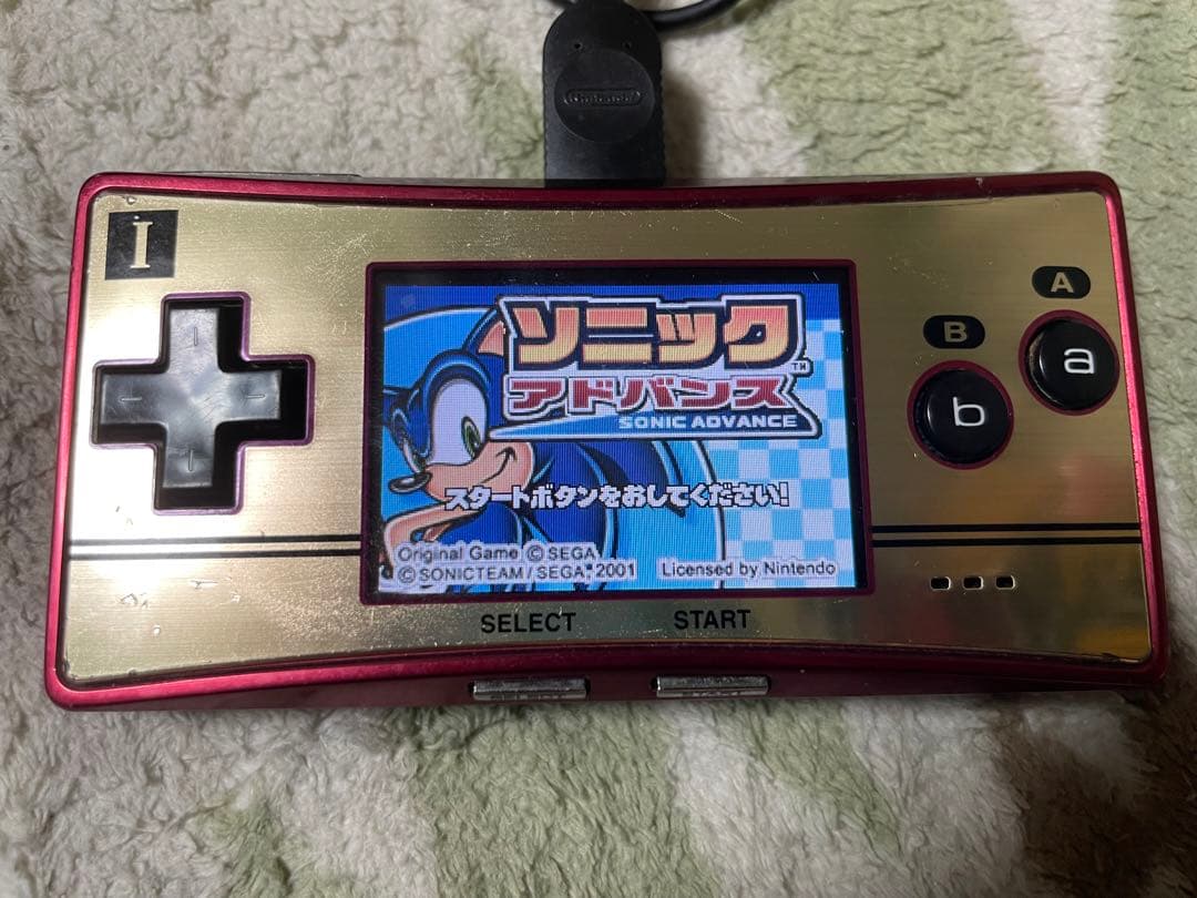 OXY-S GAMEBOY ADVANCE micro カセット、充電器付属