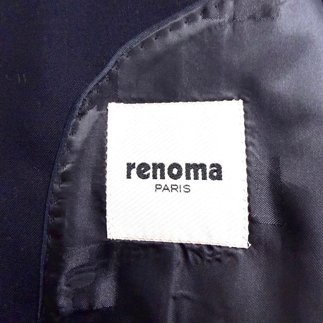 renoma PARIS レノマパリス メタル釦 紺ブレ テーラードジャケット