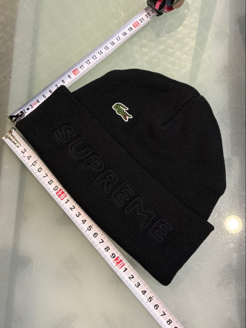 最終価格SUPREME✖️LACOSTE ニット帽