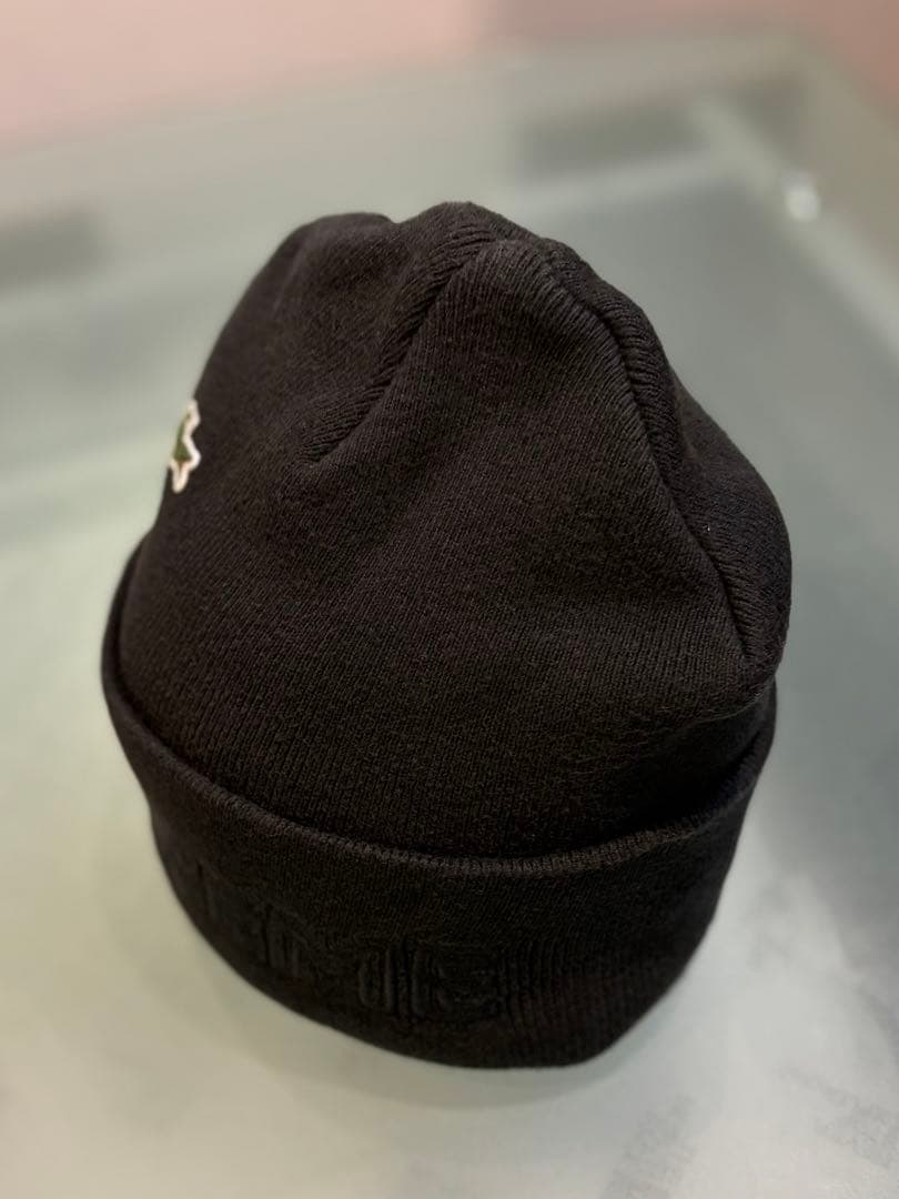 最終価格SUPREME✖️LACOSTE ニット帽