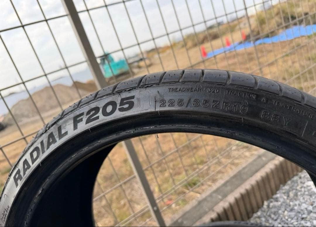MINERVA RADIAL F205 225/35R19 4本