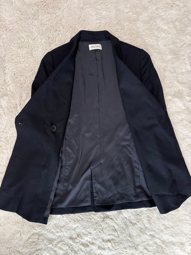 美品✨PLST フロントダブルジャケット