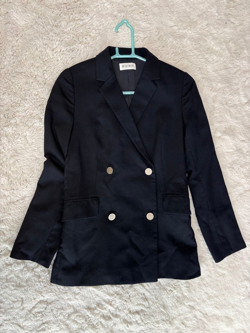 美品✨PLST フロントダブルジャケット
