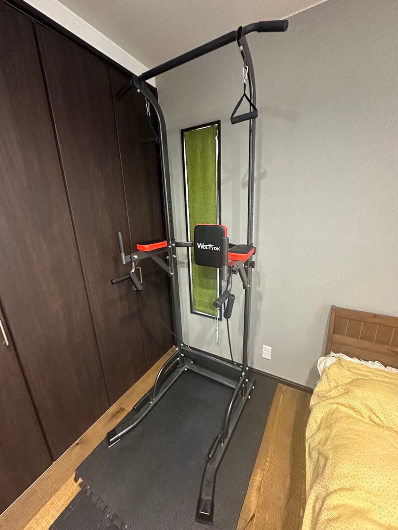 WotFox ぶら下がり健康器 多機能トレーニングスタンド