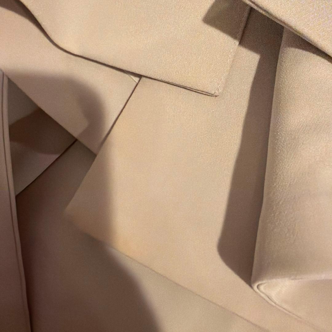 【8万円】FIGARO paris タイデザイン　ロングトレンチコート