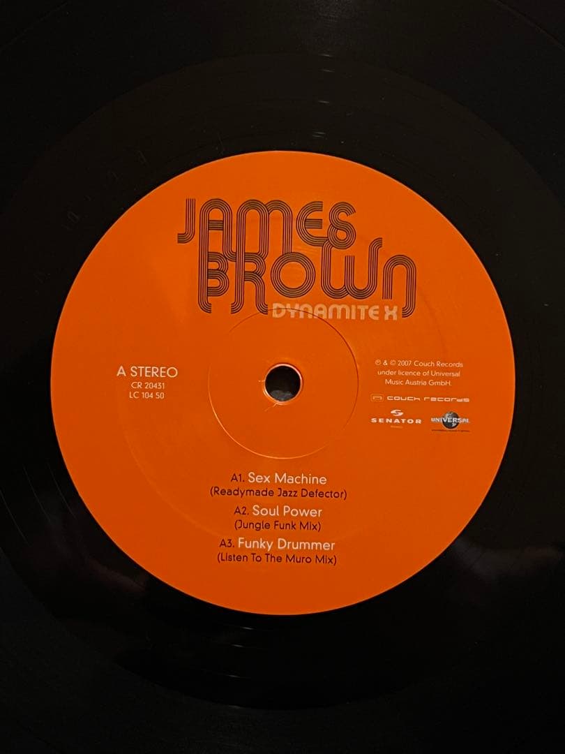 ジェームスブラウン James Brown DYNAMITE X 他 レコード