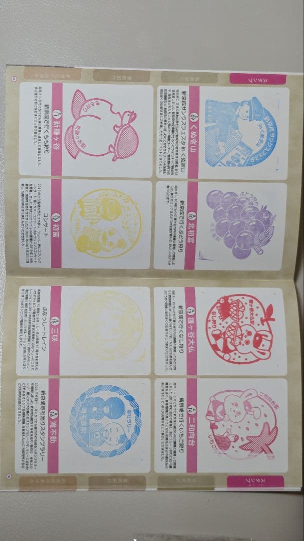 完成版 新京成24stationスタンプラリー 押印済み　超貴重品