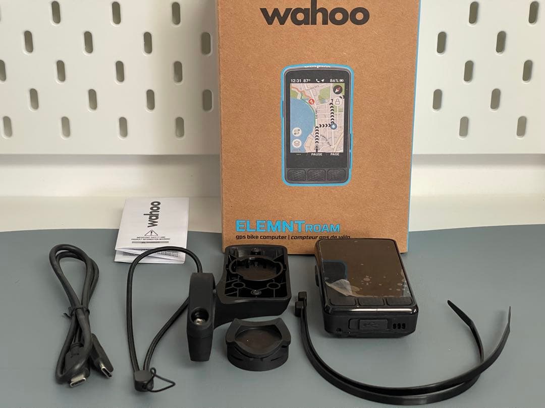 ケイデンス付！Wahoo ELEMENT ROAM 3サイクルコンピューター