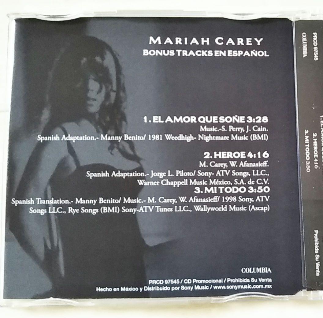 MARIAH CAREY マライア・キャリー　スパニッシュ・ヴァージョン集