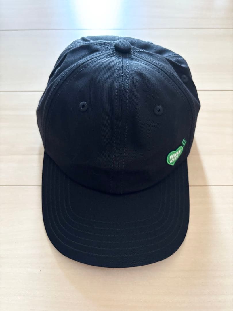 ヒューマンメイド　6PANEL TWILL CAP　京都黒