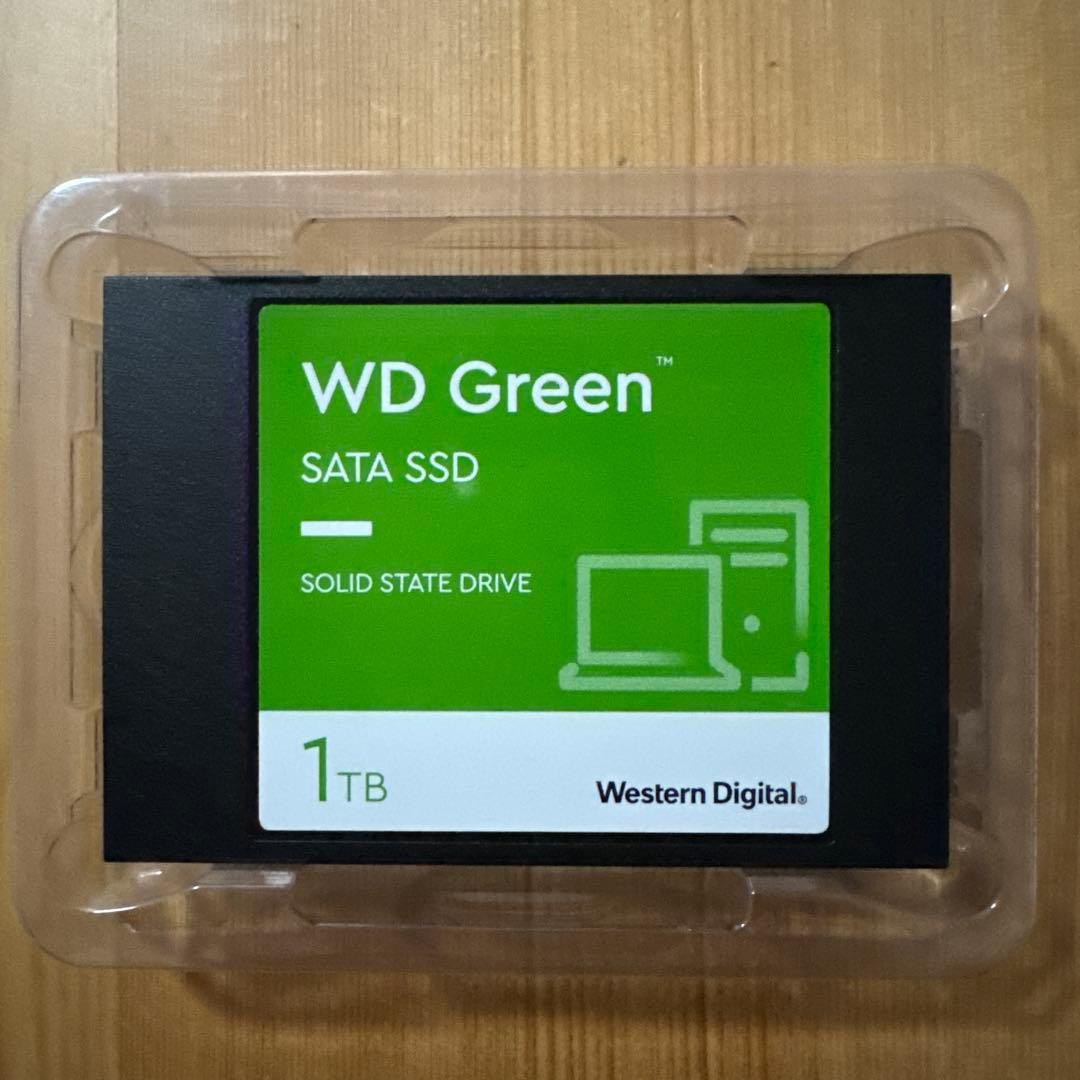 WD Green 1TB SSD 2.5インチ