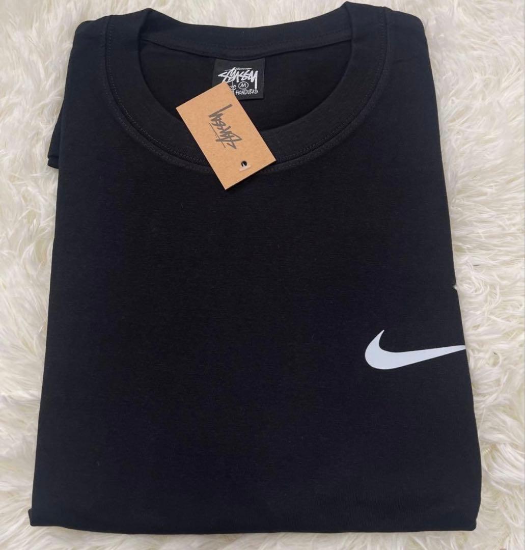 Nike Stüssy コラボ Tシャツ Mサイズ ブラック